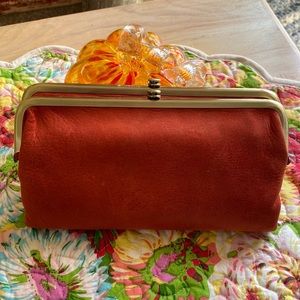 Hobo..Lauren wallet, Lava color